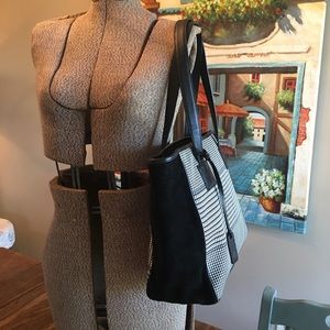 Ralph Lauren tote with leather straps